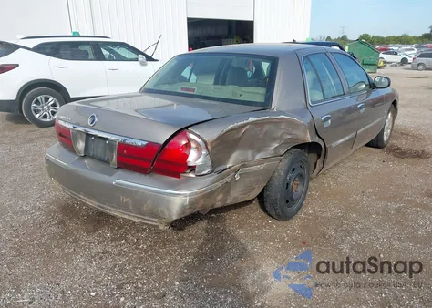 2004 Mercury Grand Marquis Ls из США, поврежденный, VIN 2MEFM75W64X645696